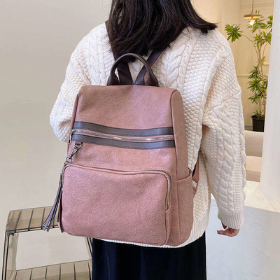 防水 パソコン ラップトップ 2way バックパック 女の子 バング バッグ カスタム PU レザー
