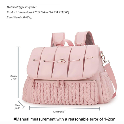 卸売 ベビー 尿布 バッグ 小型 尿布 バックパック スタイリッシュ 旅行 ミニ マタリティ デイパック 女性用 ママバッグ トートバッグ