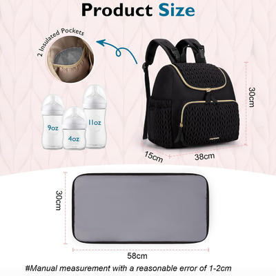 卸売 ベビー 尿布 バッグ 小型 尿布 バックパック スタイリッシュ 旅行 ミニ マタリティ デイパック 女性用 ママバッグ カジュアル トートバッグ