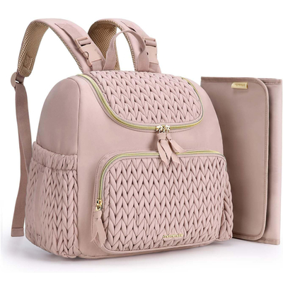 卸売 ベビー 尿布 バッグ 小型 尿布 バックパック スタイリッシュ 旅行 ミニ マタリティ デイパック 女性用 ママバッグ カジュアル トートバッグ