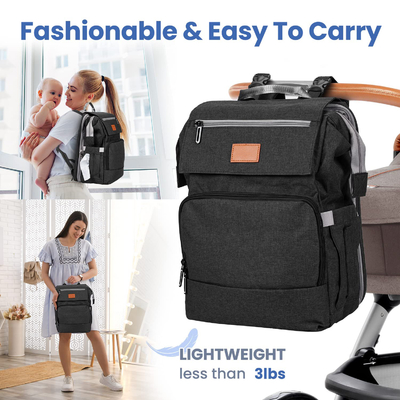カスタム ベビー 尿布 バッグ 変形パッド 大型 旅行 バッグ 新生児 ベビー 必須品 パック ママ バックパック カジュアル 女性 バックパック