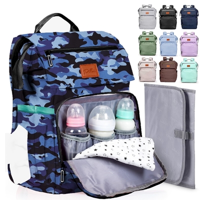 カスタム ベビー 尿布 バッグ 変形パッド 大型 旅行 バッグ 新生児 ベビー 必須品 パック ママ バックパック カジュアル 女性 バックパック