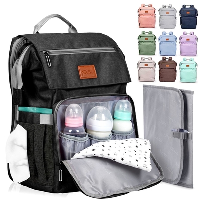 カスタム ベビー 尿布 バッグ 変形パッド 大型 旅行 バッグ 新生児 ベビー 必須品 パック ママ バックパック カジュアル 女性 バックパック
