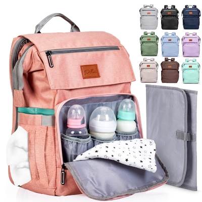 カスタム ベビー 尿布 バッグ 変形パッド 大型 旅行 バッグ 新生児 ベビー 必須品 パック ママ バックパック カジュアル 女性 バックパック