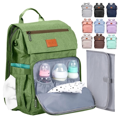 カスタム ベビー 尿布 バッグ 変形パッド 大型 旅行 バッグ 新生児 ベビー 必須品 パック ママ バックパック カジュアル 女性 バックパック